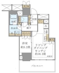 Brillia Tower 池袋 Westの物件間取画像